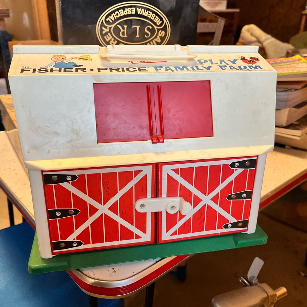 Fisher Price late 60’s early 70’s Farm Toy Set.